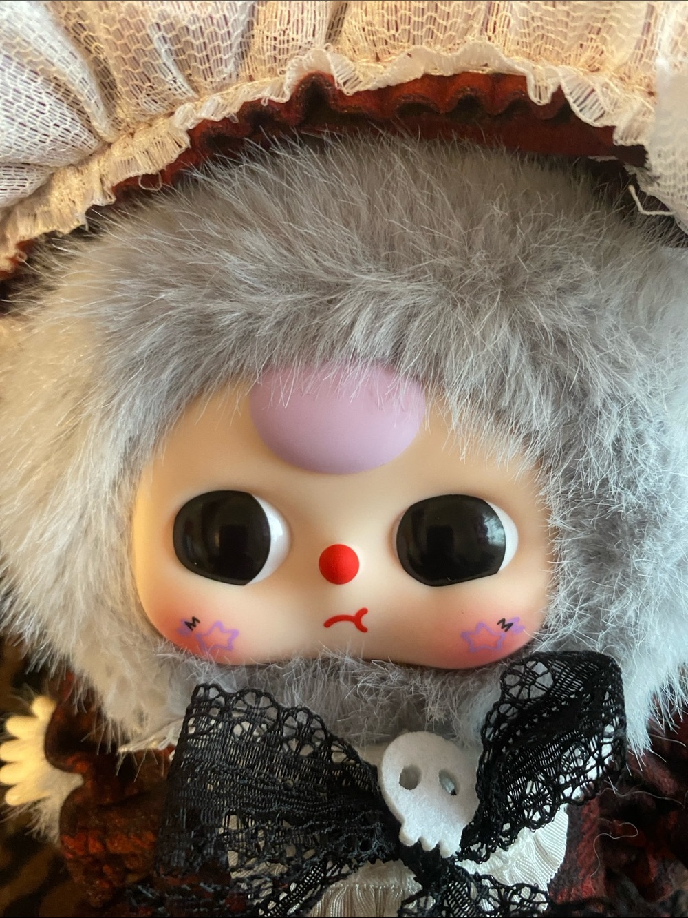 Baby Three Hot Topic exclusive Gothic Lolita Tata Dollmist keychain - Picture 4 of 5